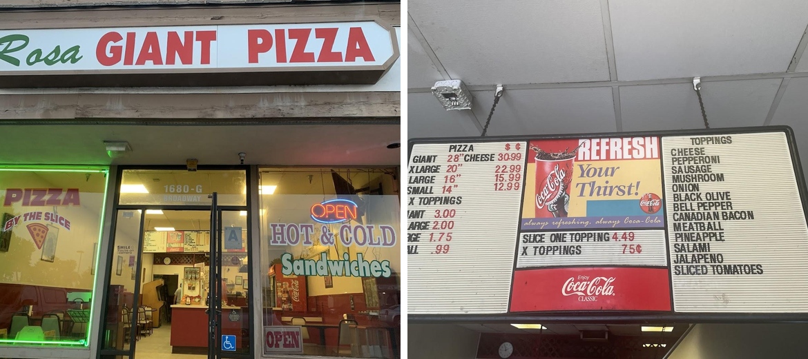 Rosa Giant Pizza